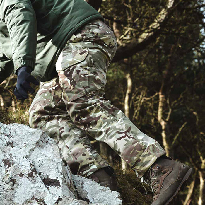 Highlander Elite Rip-Stop Trousers HMTC Camo | Task Outdoor