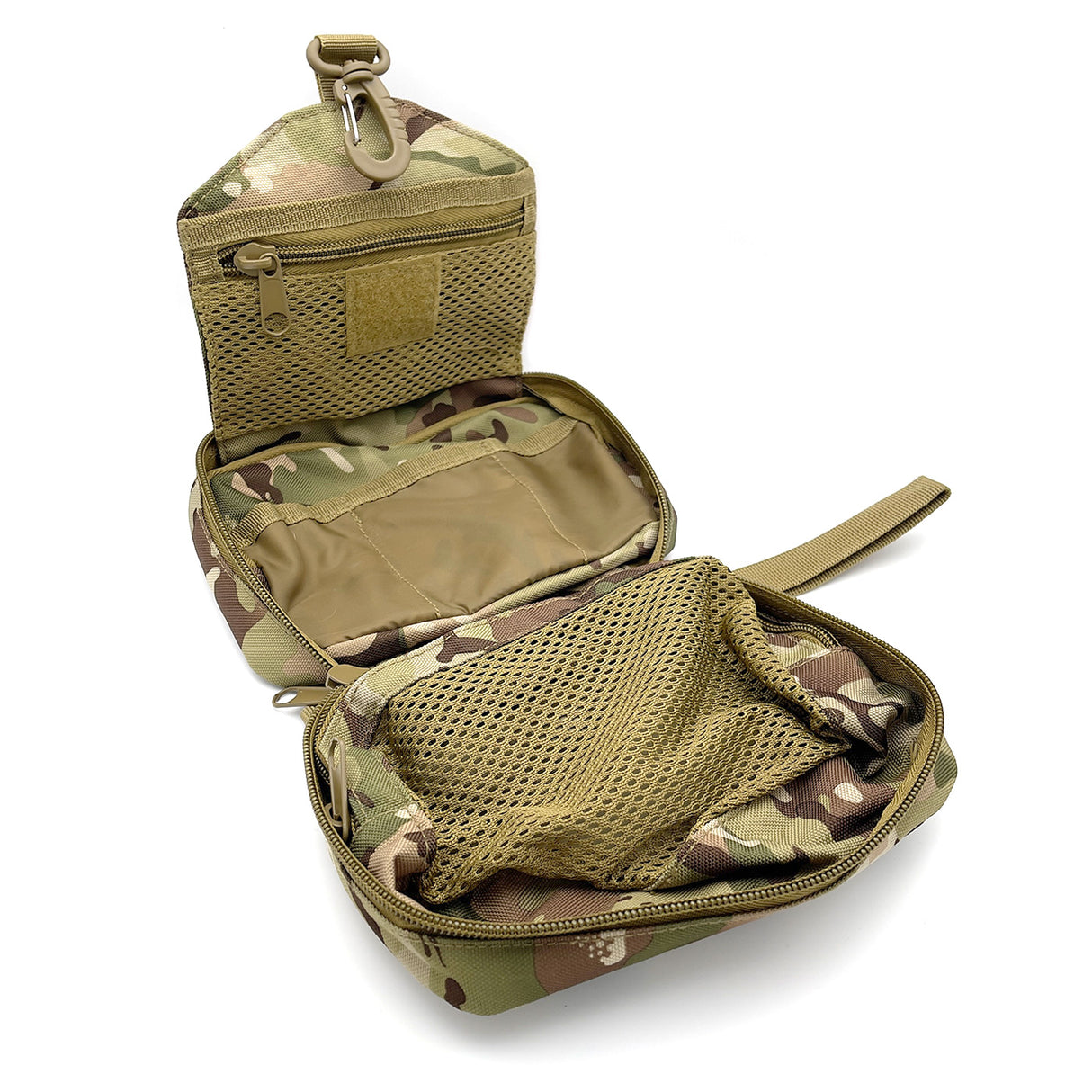 Kombat Elite Hanging Wash Bag BTP Camo | Task Outdoor