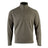 Highlander Tactical Ember Fleece Quarter Zip Top in Ranger Green, front view showing the quarter zip and stand-up collar
