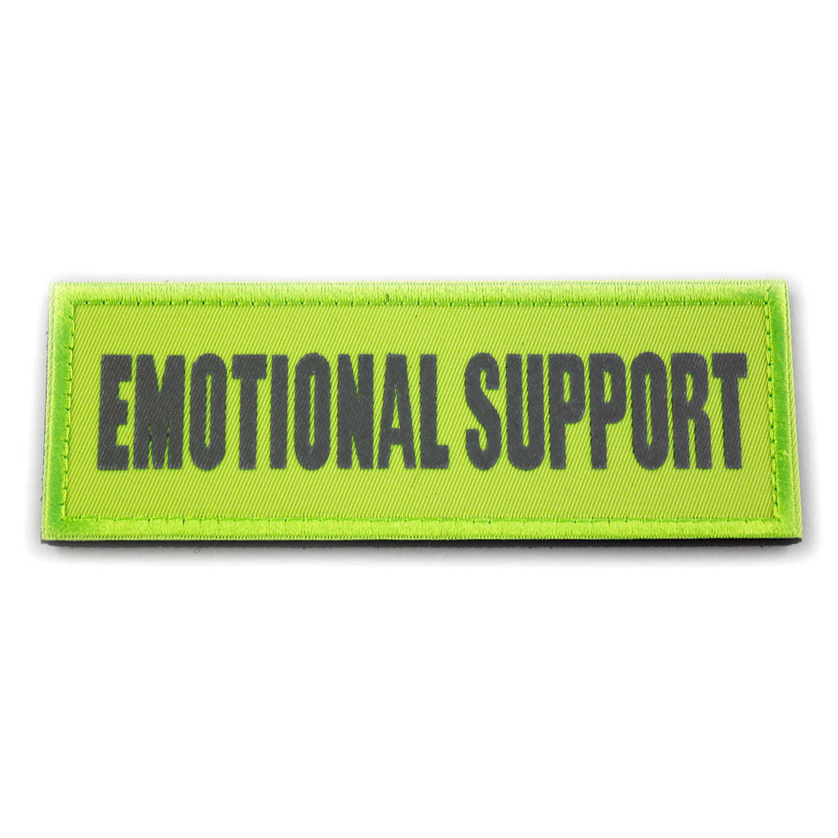 Emotional Support Dog Harness Patch, Hi Vis Yellow, 11cm | Task Outdoor