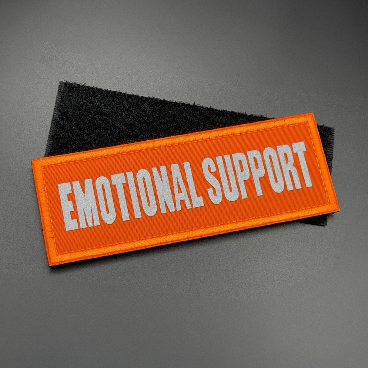 Emotional Support Dog Harness Patch, Hi Vis Orange, 11cm | Task Outdoor