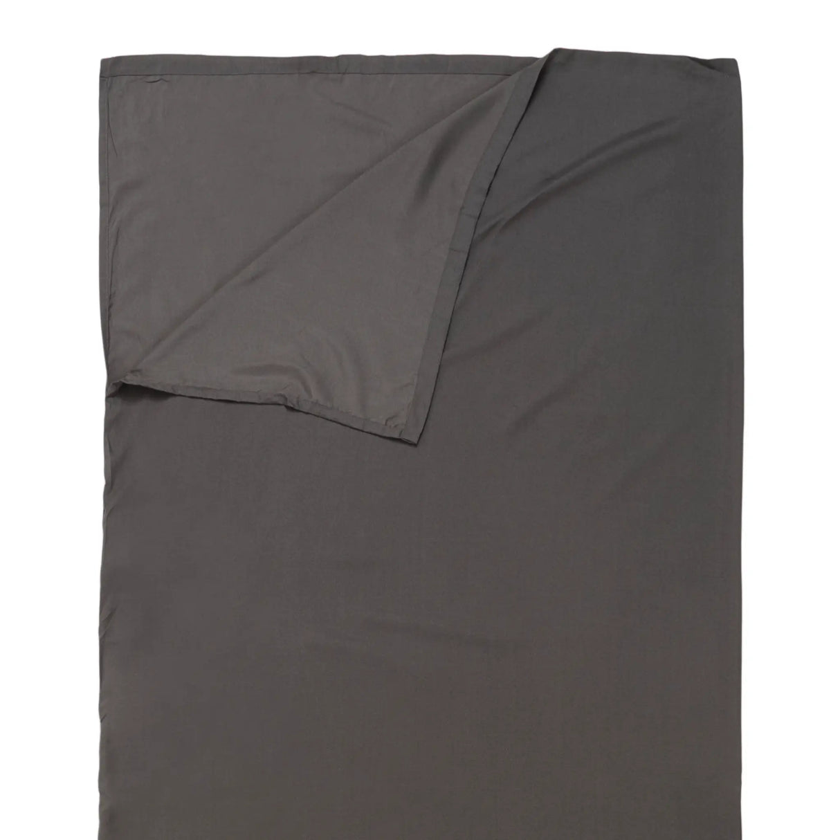 Highlander Envelope Rectangular Sleeping Bag Liner close up of top
