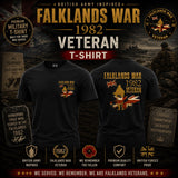 Falklands War Veteran Double Print T-Shirt - Design