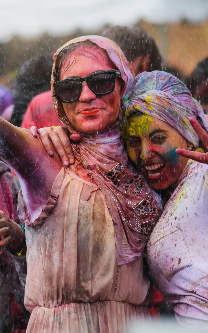 UK Festival in the rain