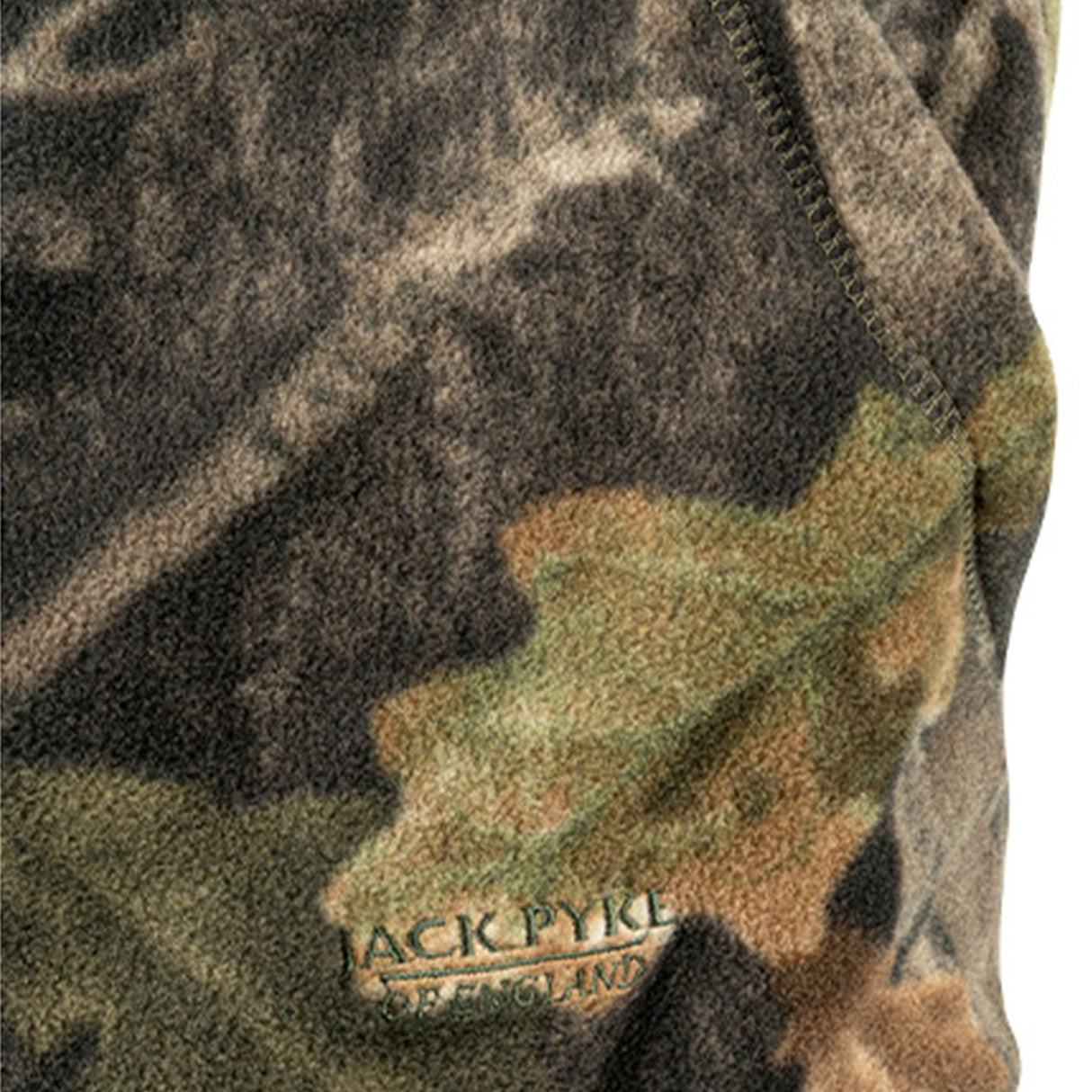 Jack Pyke Fieldman Fleece Hoodie English Oak Evo Camo | Task Outdoor