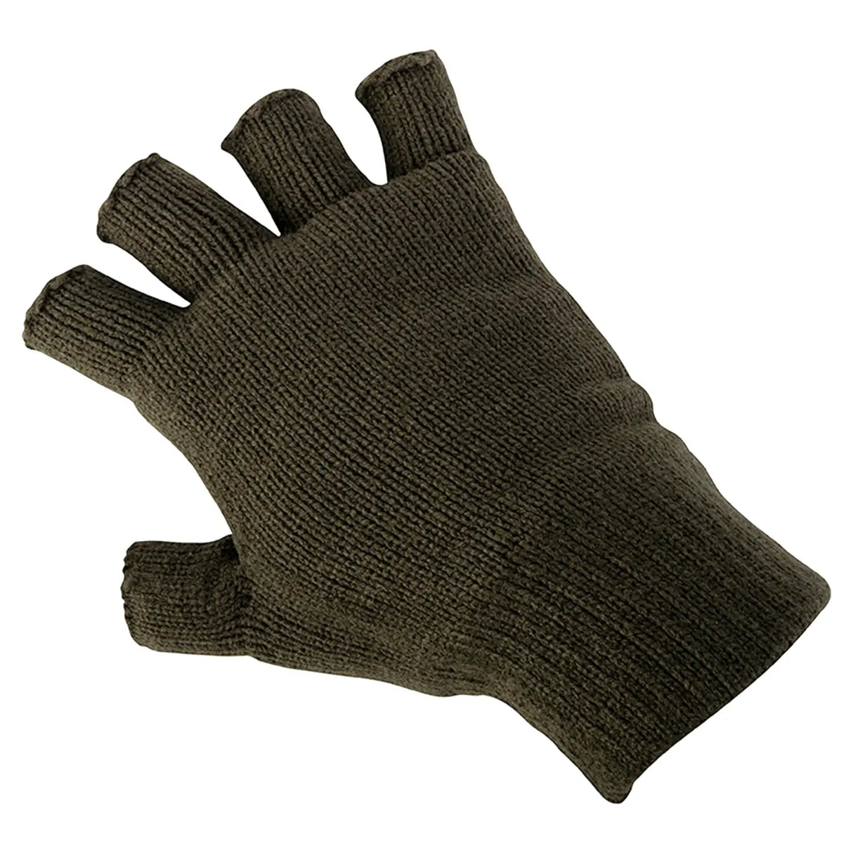 Jack Pyke Fingerless Mitts Olive Green | Task Outdoor