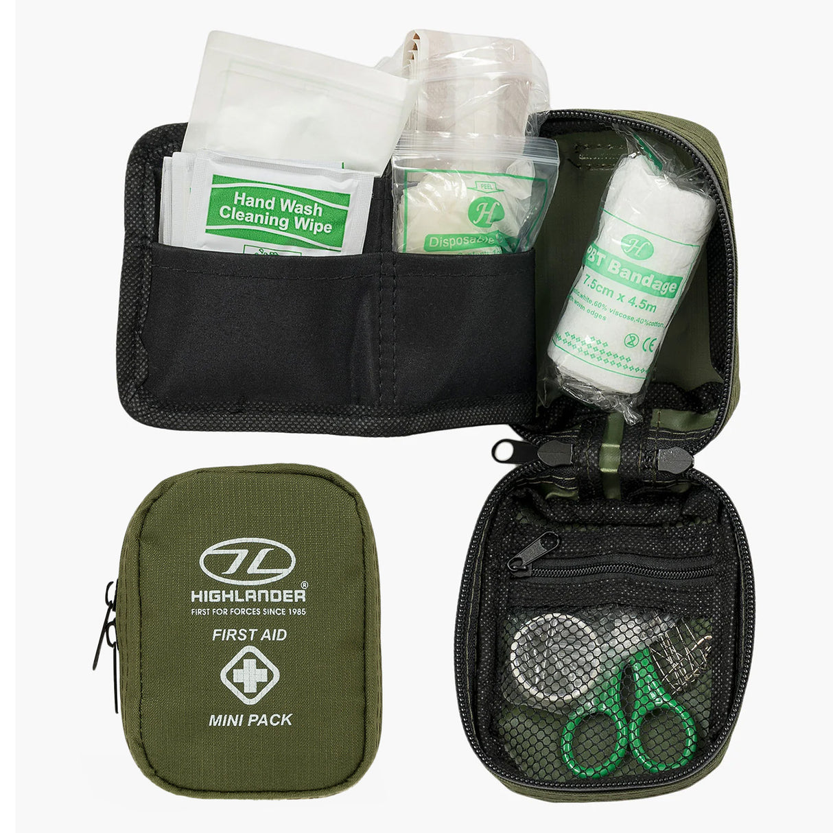 Highlander Mini Military First Aid Kit | Task Outdoor