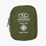 Highlander Mini Military First Aid Kit Olive Green | Task Outdoor