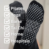 hipSwan Flow Crew Grip Socks