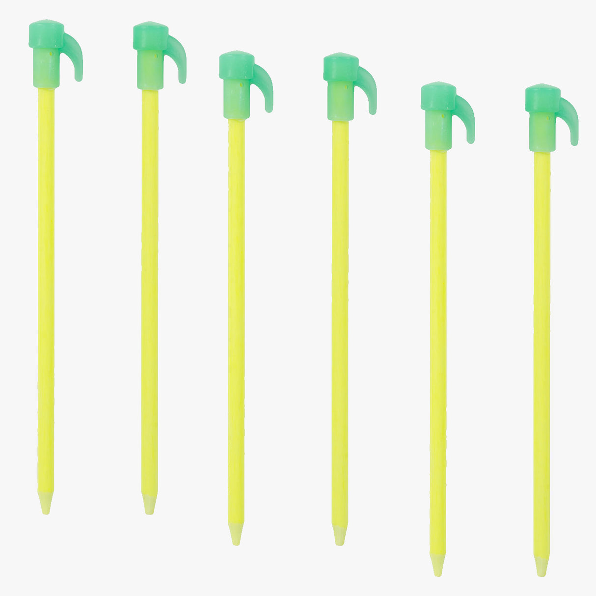 Highlander Fluorescent Tent Pegs 20cm | Task Outdoor