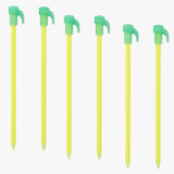 Highlander Fluorescent Tent Pegs 20cm | Task Outdoor