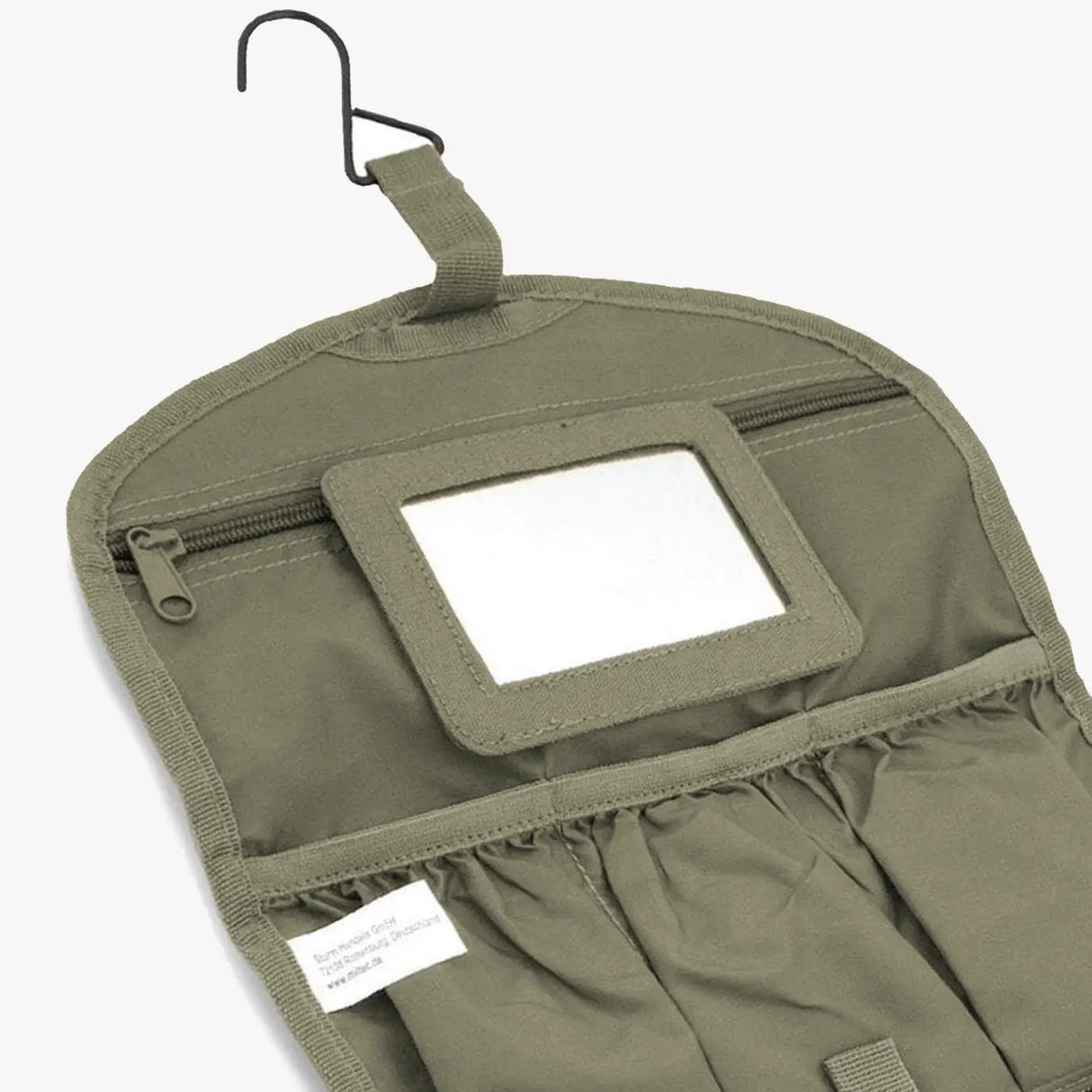 Mil-Tec Folding Wash Bag Olive Green | Task Outdoor