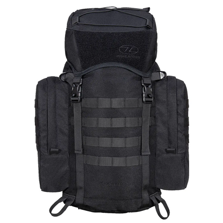 Highlander Forces Elite Rucksack 33L Black Front | Task Outdoor