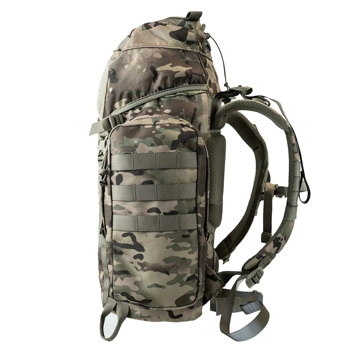 Highlander Forces Elite Rucksack 33L HMTC Camo Side | Task Outdoor