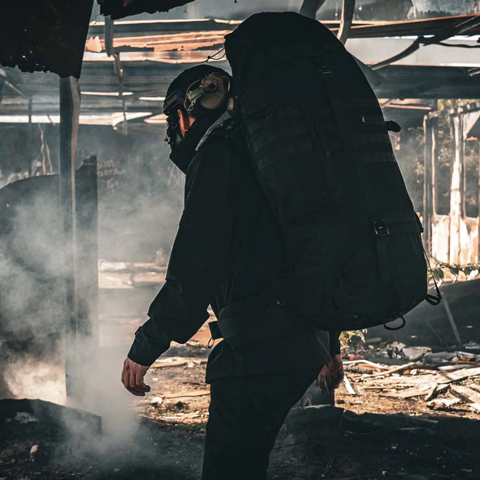 Highlander Forces Elite 88 Rucksack 88L in black for tactical, police and security