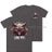 Formidable Force 'Lone Wolf' Double Printed T-Shirt - Charcoal