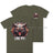 Formidable Force 'Lone Wolf' Double Printed T-Shirt - Military Green