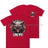 Formidable Force 'Lone Wolf' Double Printed T-Shirt - Red