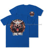 Formidable Force 'Lone Wolf' Double Printed T-Shirt - Royal Blue
