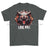Formidable Force 'Lone Wolf' Printed T-Shirt - Charcoal