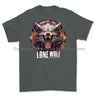 Formidable Force 'Lone Wolf' Printed T-Shirt - Charcoal