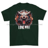 Formidable Force 'Lone Wolf' Printed T-Shirt - Commando Green