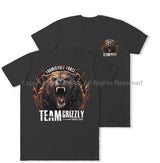 Formidable Force 'Team Grizzly' Double Printed T-Shirt - Black
