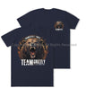 Formidable Force 'Team Grizzly' Double Printed T-Shirt - Navy Blue