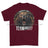 Formidable Force 'Team Grizzly' Printed T-Shirt - Maroon