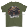Formidable Force 'Team Grizzly' Printed T-Shirt - Military Green