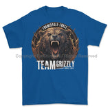 Formidable Force 'Team Grizzly' Printed T-Shirt - Royal Blue