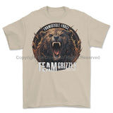 Formidable Force 'Team Grizzly' Printed T-Shirt - Sand