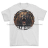 Formidable Force 'Team Grizzly' Printed T-Shirt - White