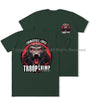 Formidable Force 'Troop Chimp' Double Printed T-Shirt - Commando Green