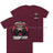 Formidable Force 'Troop Chimp' Double Printed T-Shirt - Maroon