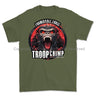 Formidable Force 'Troop Chimp' Printed T-Shirt - Military Green