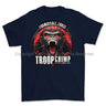 Formidable Force 'Troop Chimp' Printed T-Shirt - Navy Blue