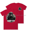 Formidable Force 'Troop Chimp QRF' Double Printed T-Shirt - Red