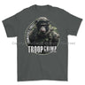 Formidable Force 'Troop Chimp QRF' Printed T-Shirt - Charcoal