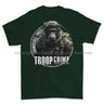 Formidable Force 'Troop Chimp QRF' Printed T-Shirt - Commando Green