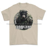 Formidable Force 'Troop Chimp QRF' Printed T-Shirt - Sand