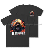Formidable Force 'Troop Gorilla' Double Printed T-Shirt - Black