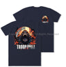 Formidable Force 'Troop Gorilla' Double Printed T-Shirt - Navy Blue