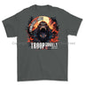 Formidable Force 'Troop Gorilla' Printed T-Shirt - Charcoal