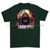 Formidable Force 'Troop Gorilla' Printed T-Shirt - Commando Green