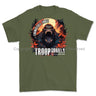 Formidable Force 'Troop Gorilla' Printed T-Shirt - Military Green