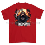 Formidable Force 'Troop Gorilla' Printed T-Shirt - Red