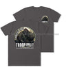 Formidable Force 'Troop Gorilla QRF' Double Printed T-Shirt - Charcoal
