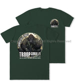 Formidable Force 'Troop Gorilla QRF' Double Printed T-Shirt - Commando Green