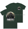Formidable Force 'Troop Gorilla QRF' Double Printed T-Shirt - Commando Green